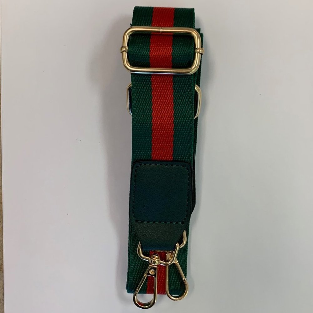 Replacement Strap Green Red Stripe